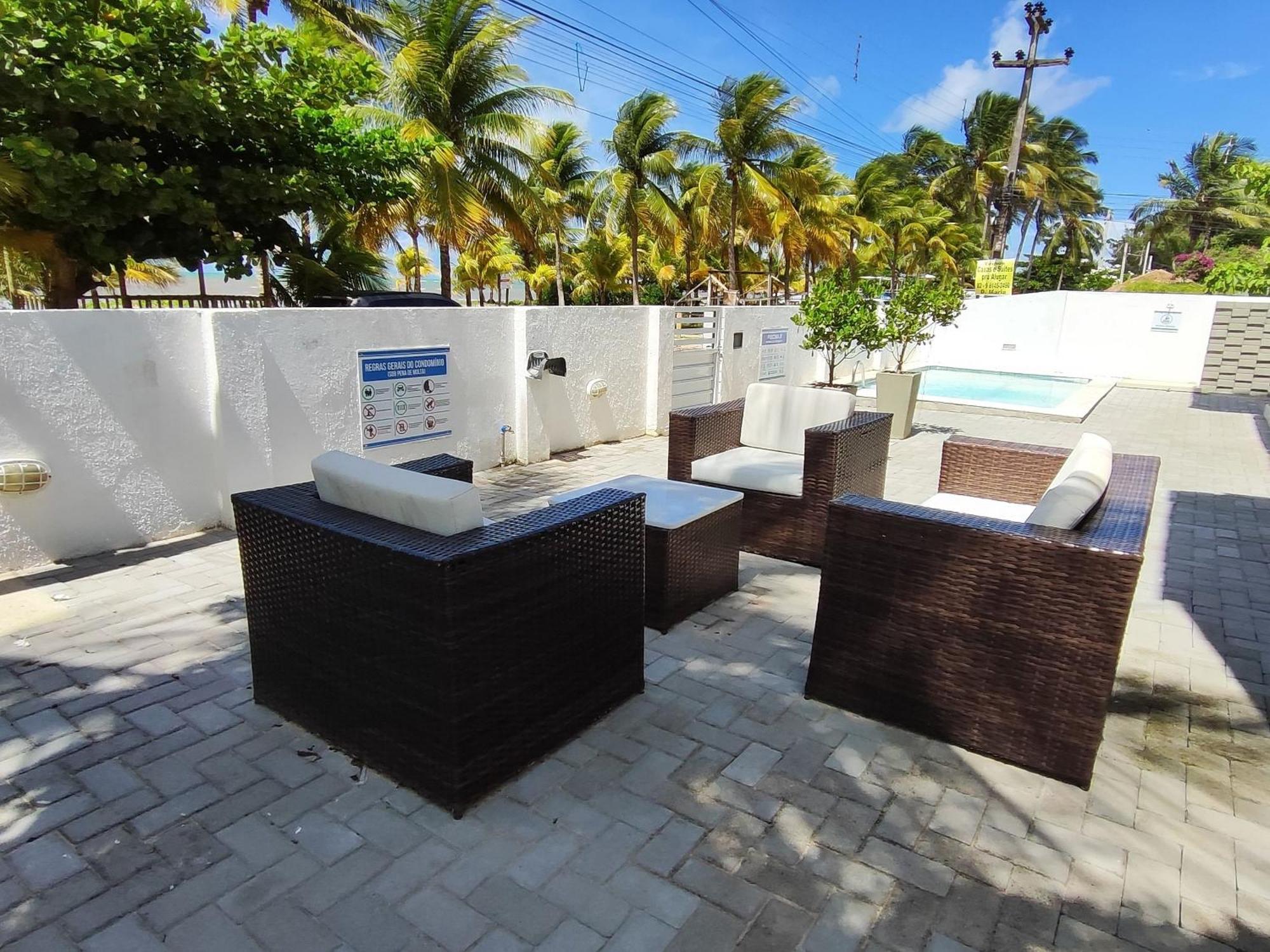 Apartamento Flat Beira-Mar Maragogi Exterior foto
