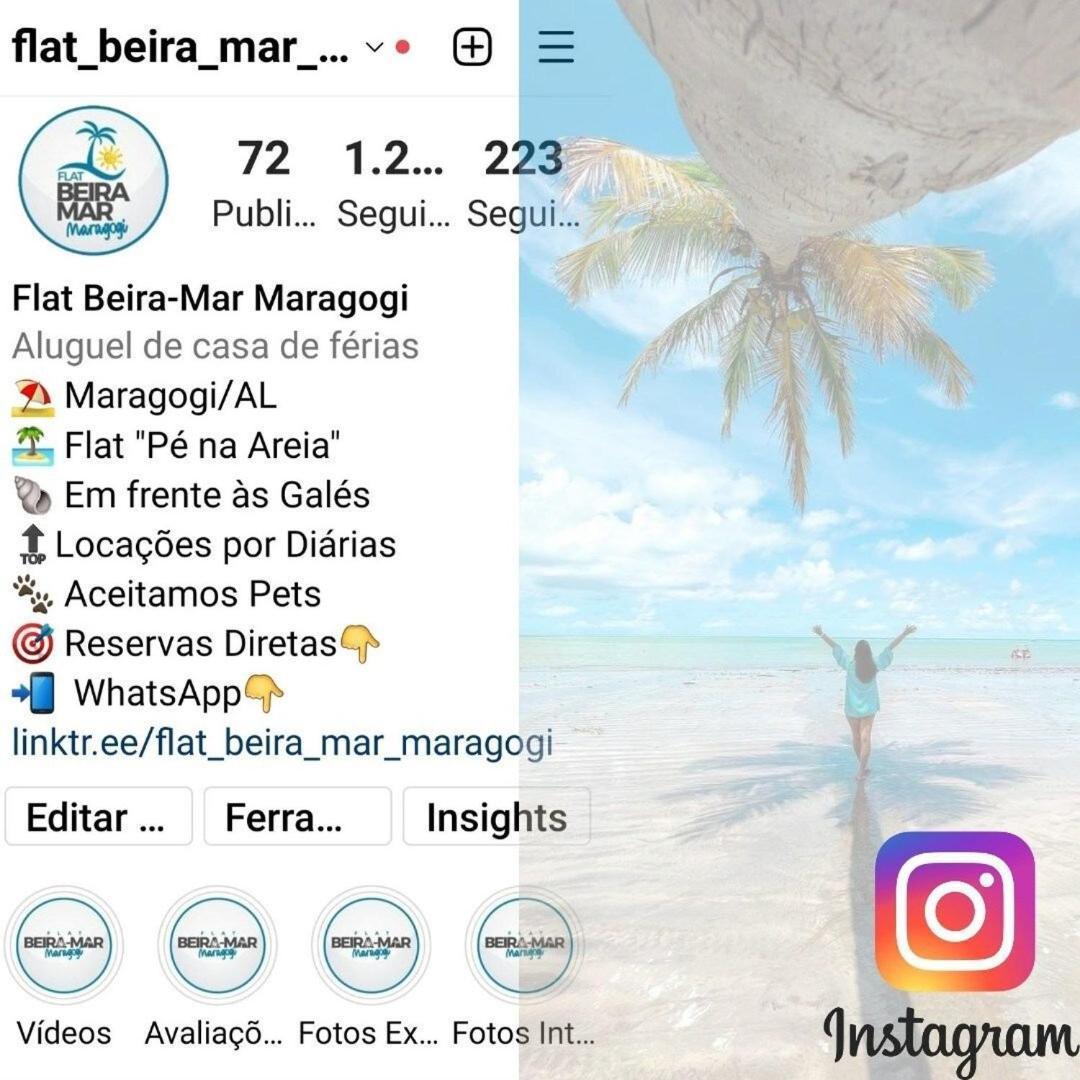 Apartamento Flat Beira-Mar Maragogi Exterior foto
